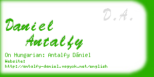 daniel antalfy business card