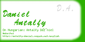 daniel antalfy business card
